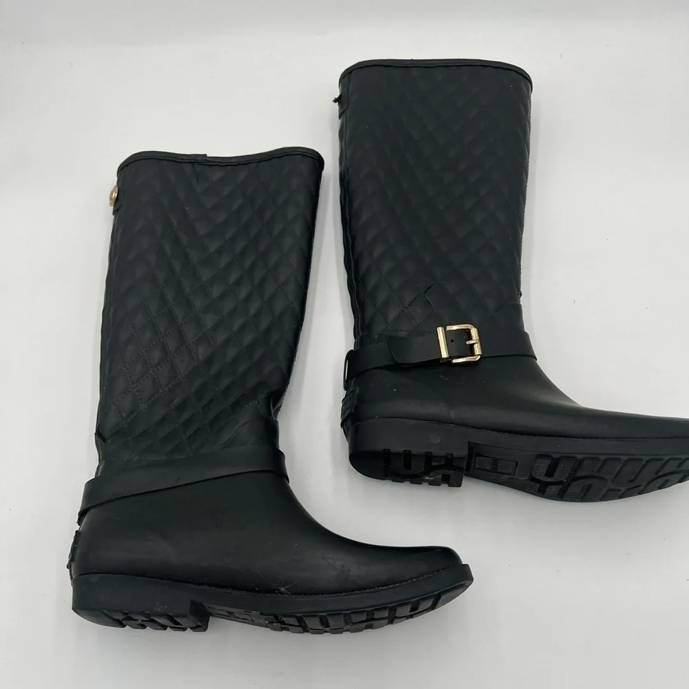 GUESS Women's Lulu Rain Boots Size 8 used